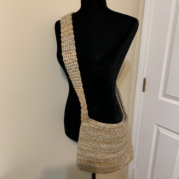 Hand Crafted Handbags - Crossbody Bag, handmade crocheted
